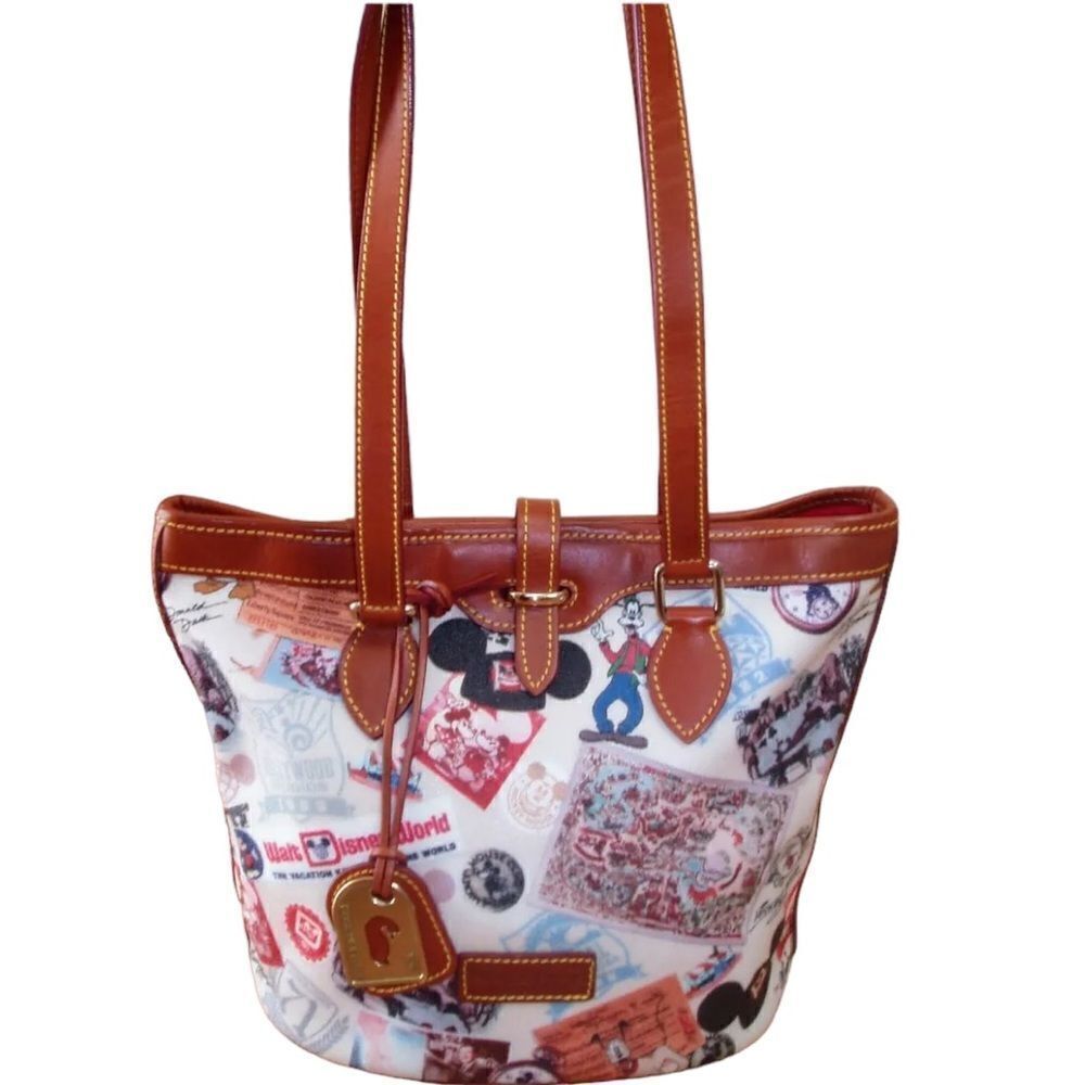 Dooney & Bourke Walt Disney World 40 Year Anniversary Bucket Tote Bag